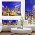 thumbnail image 1 of Charlotte North Carolina Cityscape - Impression sur Toile, 1 of 3
