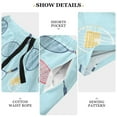 thumbnail image 6 of joogoo Mens Swim Trunks Tennis Racket Beach Shorts Drawstring Elastic Waist Swimwear Bathing Suits XXL, 6 of 7
