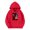 Red, variant on Unisex Boys Graphic Hoodie with Vibrant Movie Style Close-Up Print, Soft Fleece Pullover with Pocket, 6 Colors Holiday Outfit for Boys Girls, White, 140