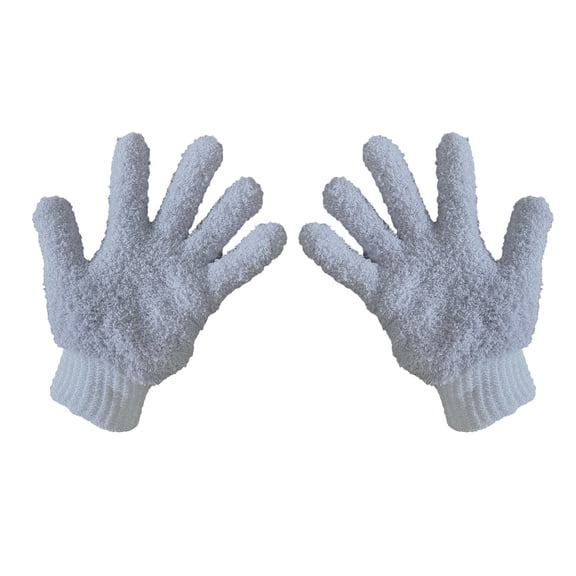 Microfiber Dusting Gloves for Cleaning, Reusable Duster Mitts for Home Blinds Lamps, Multi-Purpose Dusting Tool for Car Interior Furniture