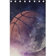 thumbnail image 5 of Coolnut Basketball Game Thermal Insulated Blackout Grommet Printed Window Curtain - 84x55 in - 100% Polyester 2 Panels, Stitchingstyles, 5 of 6