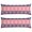 Geometric, variant on Geometric Bohemian Chic Body Pillow Cover 20x54 - Vintage Long Pillow Case with Zipper - Floral & Tribal Patterns - Soft & Stretchy Pillowcase