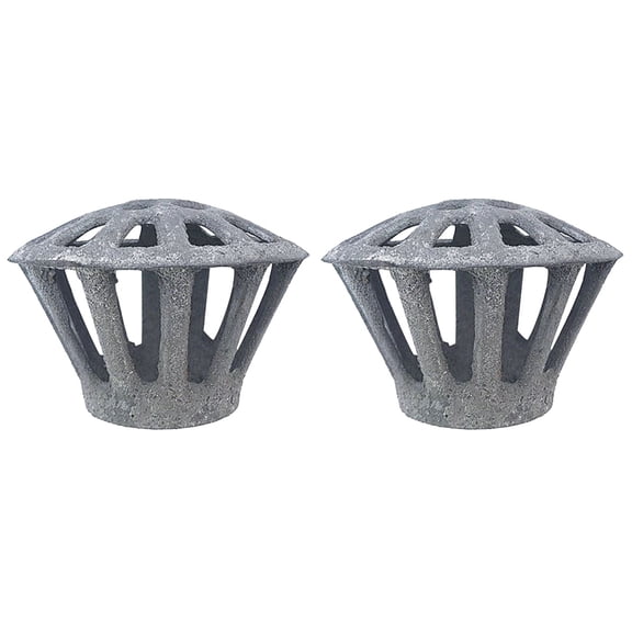 2pcs Gutter Guard 75mm Round Gutter Downspout Guard Gutter Screen Strainer Gutter