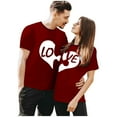 thumbnail image 6 of CAIXIA His and Hers Matching Shirts for Couples, Valentine's Day Matching T Shirts, Anniversary Shirts For Married Couples,Men/M, 6 of 7