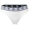 thumbnail image 2 of CHIARA FERRAGNI Brazilian Brief para Mujer Pack de 2 - Slip, Algodón Elástico, Cintura con Logotipo, uni Blanco L (Large), 2 of 3