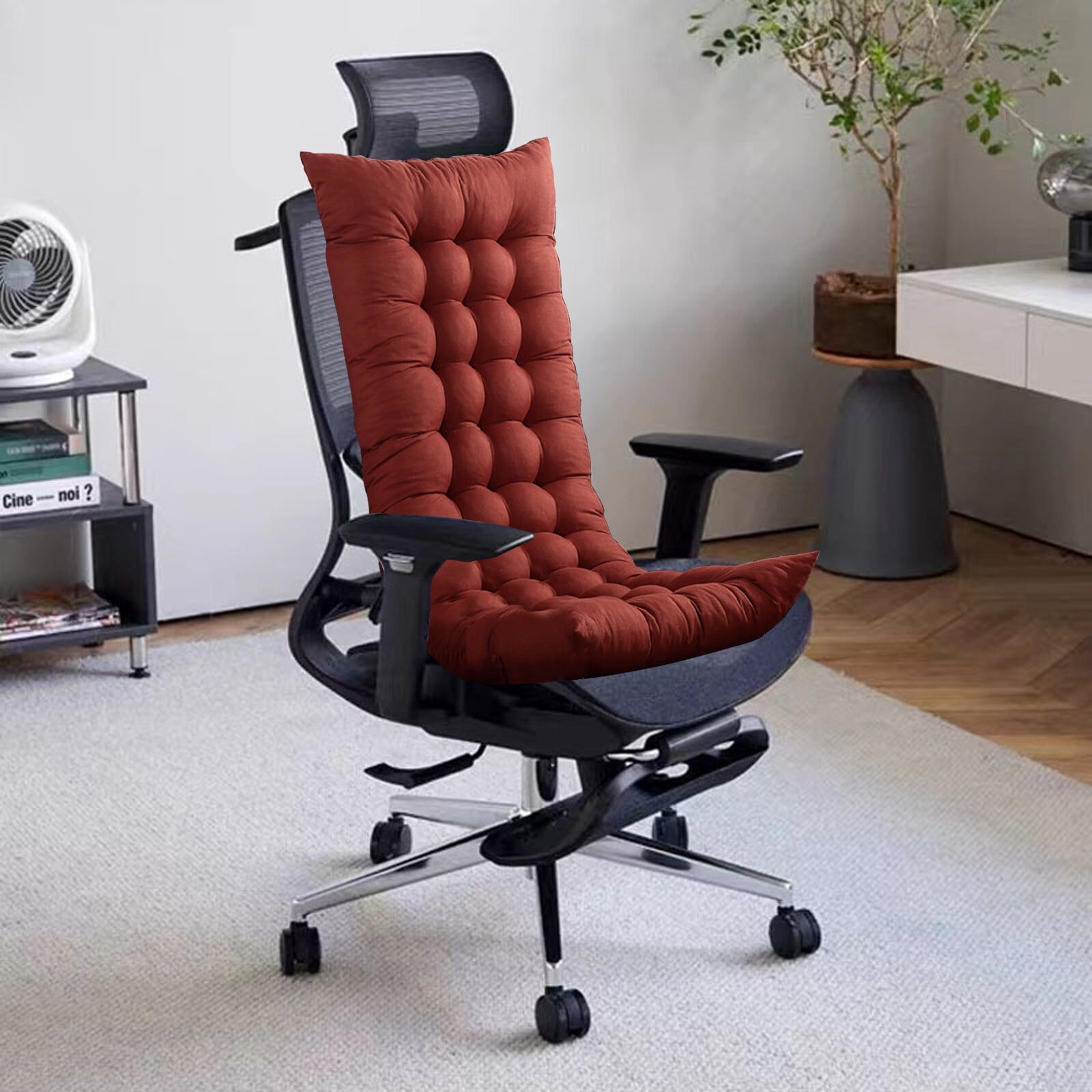 InsCrazy Rocking Chair Cushions Indoor Outdoor Rocking Chair Pad Recliner Cushion 20 X 50 inches
