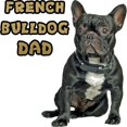 thumbnail image 3 of CafePress - French Bulldog Dad Men's Light Pajamas - Men's Light Loose Fit Cotton Pajama Set, 3 of 7