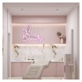 thumbnail image 1 of Letrero De Neón Beauty Butterfly, Ideal Para Salón Belleza, Spa, Decoración Pestañas, Con Luz Regulable 34cmx40cm, 1 of 2