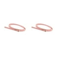 thumbnail image 3 of ZLight Ceinture ple pour Femmes Ceinture Intemporelle pour le Travail Ou les Loisirs Style Ceinture Réglable Bretelles de Robe en PU Ceinture de Taille Costumes Rose 2ensemble, 3 of 6