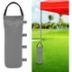 thumbnail image 4 of Gazebo Póker Sand Bags, E-z Pop Up Tent Weights, Sand Bags Without Sand, 4-Pack, Heavy Duty Outdoor Instant Canopies, Portable Foldable, Metal Frame, for Beach Camping, 4 of 7