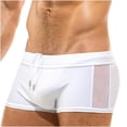 thumbnail image 1 of Kakii Mens Basic Classic Swim Briefs Padded Bikini Swimwear Triangle Swimsuit Bikini Bottoms Low Rise, 1 of 7