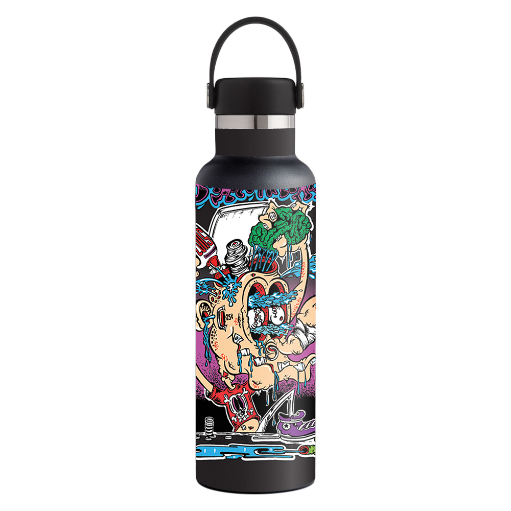 Skin Decal Wrap for Hydro Flask 21 oz. Standard Mouth sticker