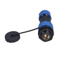 thumbnail image 4 of Enchufe de aviación IP68 conector impermeable tuerca trasera macho hembra Terminal 380V SP204 Pin, 4 of 10