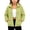 Green, variant on Girls Fleece Jacket with Pockets Full Zip Casual Warm Turtleneck Kids Winter Hoodless Jackets Red 6