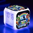thumbnail image 1 of Reloj despertador LED Super Mario Bros, 40 estilos, reloj despertador electrónico de escritorio, decoración digital brillante, regalo para niños zhangmengya LED, 1 of 2