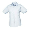 thumbnail image 1 of Premier Blouse à Manches Courtes en Popeline pour Femme, 1 of 3