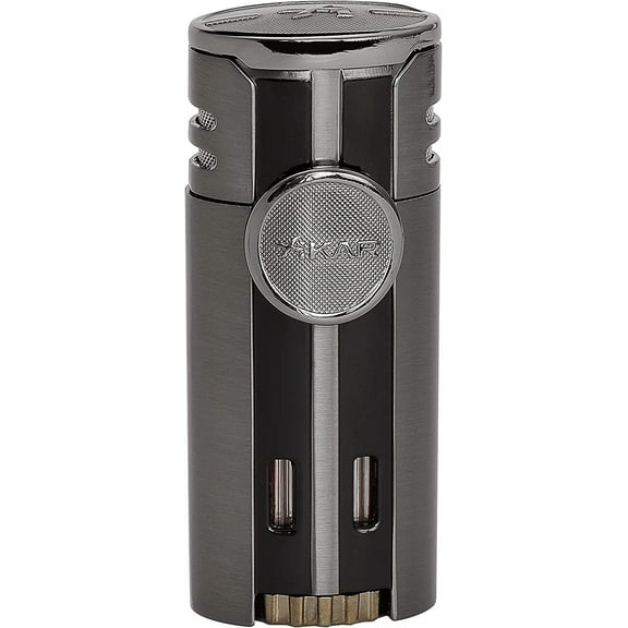 Xikar HP4 Quad Jet Lighter, G2 Gunmetal , Lifetime Warranty