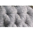 thumbnail image 5 of ACME Furniture Miliani Tufted Fabric/Wood Chair w/ Pillow in Gray/Antique Bronze, 5 of 12