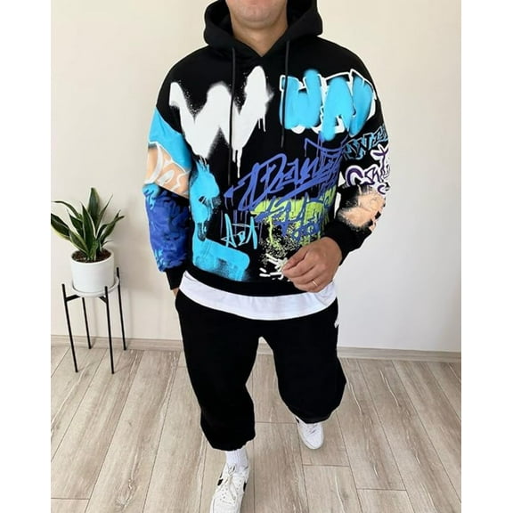 American Neighbor's Unisex Cotton-Blend Fleece Hooded Sweatshirt