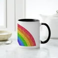 thumbnail image 6 of CafePress - Sparkle Rainbow Mug - 11 oz Ceramic Mug - Novelty Coffee Tea Cup, 6 of 6