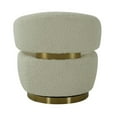 thumbnail image 4 of TOV Furniture Austin Fauteuil d'Appoint Transitionnel Rembourré en Tissu de 17,5 Po Vert, 4 of 7