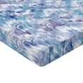 thumbnail image 4 of Ambesonne Garden Scene Fitted Sheet, Narcissus Lily Flowers, Twin Size, Dark Seafoam White Lilac, 4 of 5