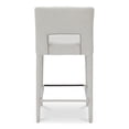 thumbnail image 4 of Moe's Home Collection Joyce Counter Stools Fabric Beige, 4 of 6