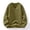 Army Green, variant on FRSASU Mens V Neck Pullover Chunky Sweaters Ribbed Knitted Cable Oversized Pullovers Tops White