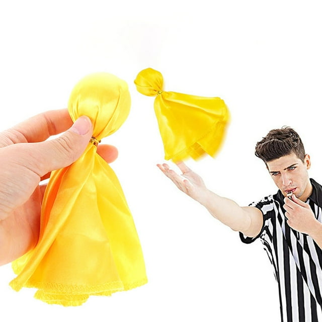 LJNYFDC Sturdy And Penalty Flags American Rugby Penalty Flags 8Pcs Lightweight Safe Football Judgment Support Penalty Flags for Fair Play Durable and Easy to Use