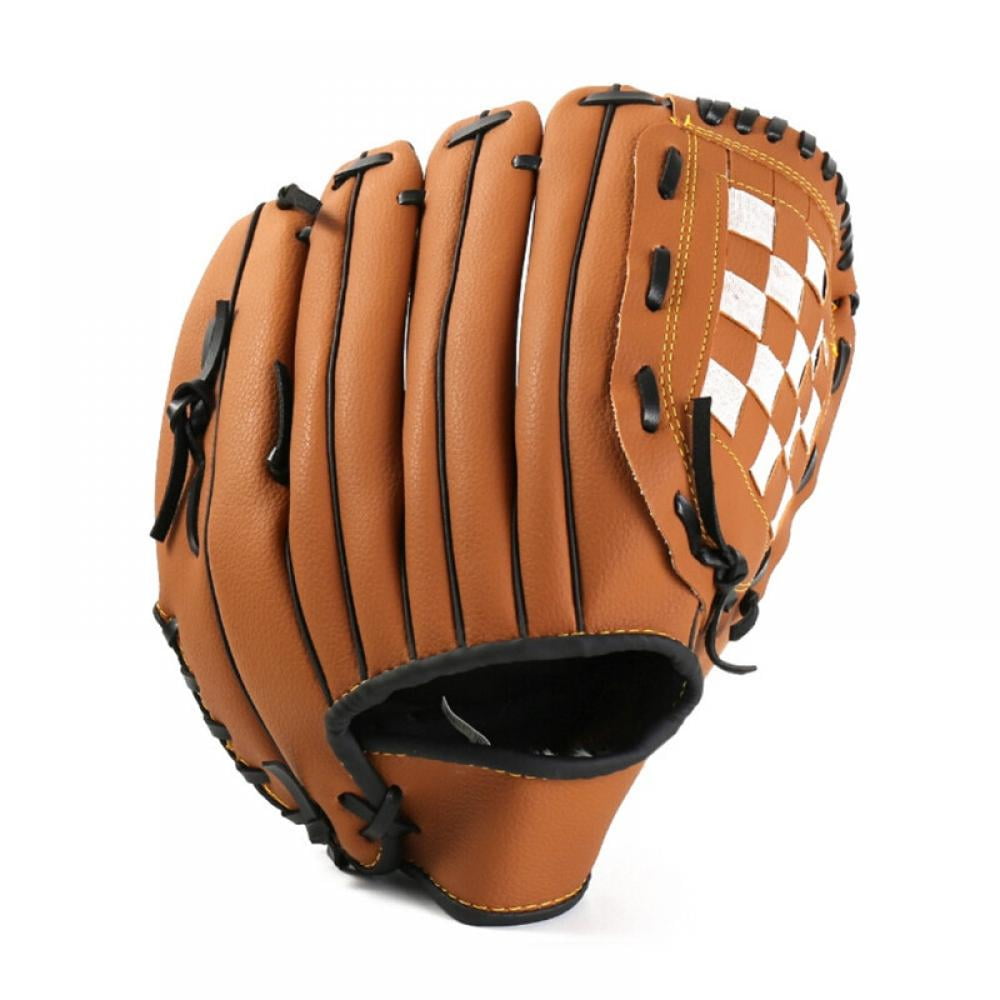 Baseball Glove, Kids Teens Youth Durable Leather Softball Baseball Picher Mitt for Boys Girls, Baseball Fielding Glove Series Outdoor Sports Training Practice Equipment