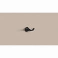 thumbnail image 3 of MOEN DOBL ROB HOOK MAT BLK 3", 3 of 4