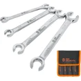 thumbnail image 2 of Flare Nut Wrench Set 4 Piece SAE Brake Line 1 4-11 16 Inch Portable Organizer, 2 of 5
