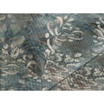 thumbnail image 3 of Ambesonne Damask Quilted Coverlet 2 Pcs, Victorian Swirly Leaf Motif, Twin Size, Grey Teal Pale Rust and Beige, 3 of 4