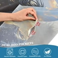 thumbnail image 7 of Ryvnso Horses on Field Half Curtains Sets Tier 2 Panels Short Curtain Rod Pocket 27"W x 36"L, 7 of 7
