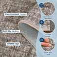 thumbnail image 4 of Memoryfield 8' x 10' Washable Area Rug, Stain-Resistant Low Pile Non Slip Carpet, Floor Mat for Living Room Bedroom Home Office, Brown, 4 of 8