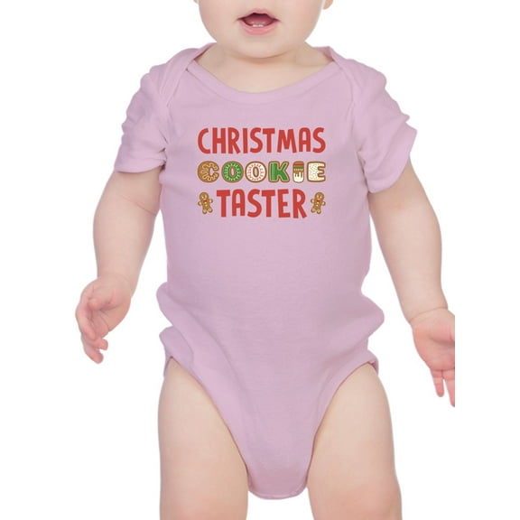 Christmas Cookie Taster! Bodysuit Infant -Smartprints Designs,  12 Months