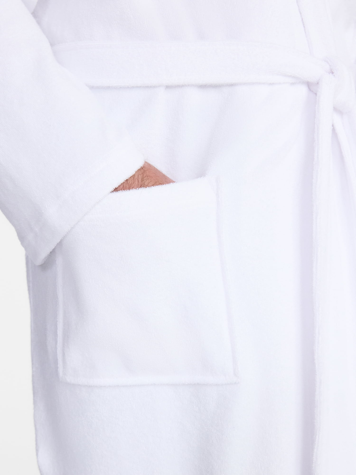 George Men's Terry Cotton Robe, One Size