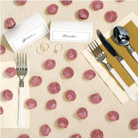 Wedding and Bridal Foam Glitter Diamond Table Scatter (40ct)