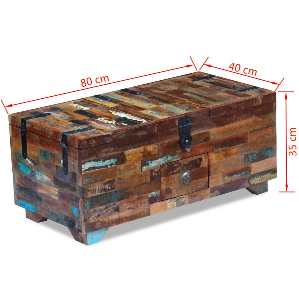 Lowestbest Reclaimed Wood Coffee Table Box Chest, Storage Organizer Trunk Indoor Stand Lowestbest Reclaimed Wood Coffee Table Box Chest, Storage Organizer Trunk Indoor Stand