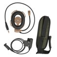 thumbnail image 3 of Auriculares Unilaterales Militares, Auriculares Walkie Talkie Flexibles Cómodos Ajustables De Alta Resistencia Para Hytera Para PD600 Para PD602, 3 of 8