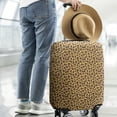thumbnail image 2 of Yellow and Brown Of Cheetah Print Luggage Cover Fashion Suitcase Cover Baggage Covers Fit 25-28 Inch Luggage (Go Travel), 2 of 5