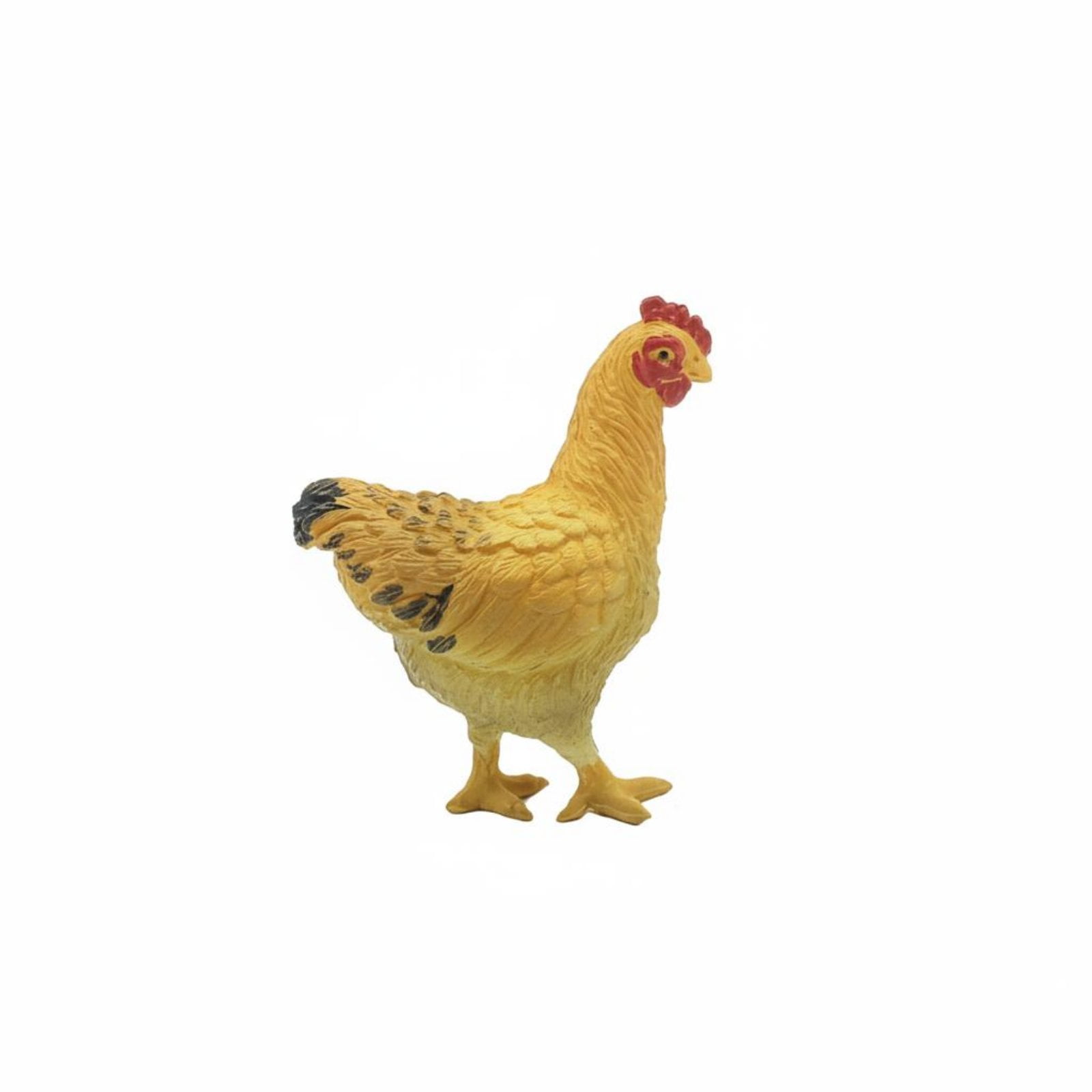 EHJRE Farm Animal Model Hen Figure Realistic Hand Painted PVC Material for Teachers Classroom and Homeschool