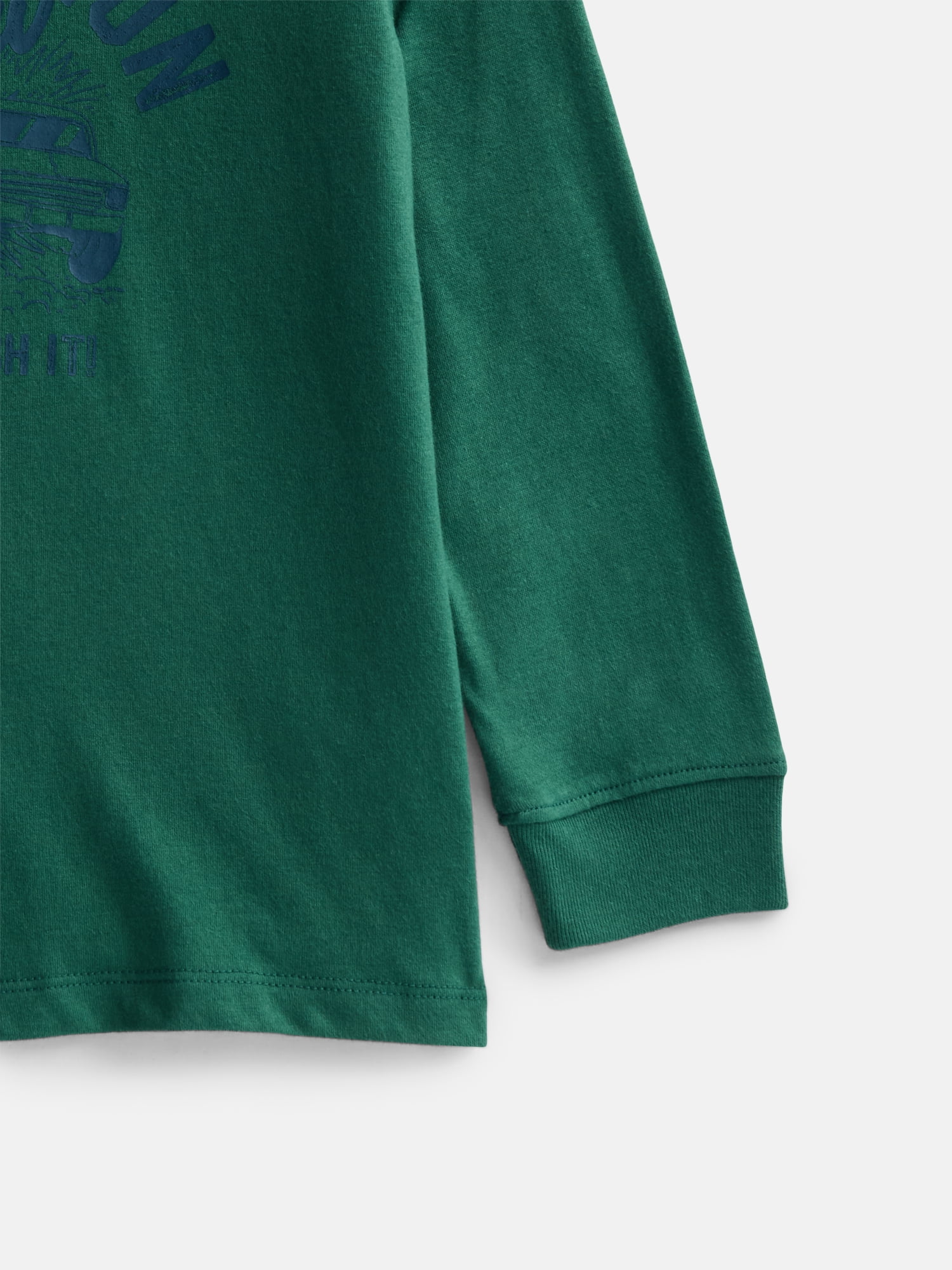Wonder Nation Little Boys Graphic Tee with Long Sleeves, Sizes 4-32