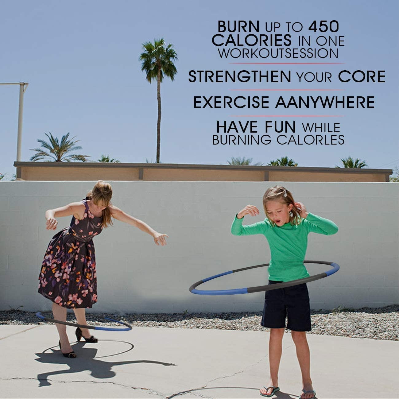 Hula Hoop Weighted Hula Hoops for Exercise Hula Hoops for Adults