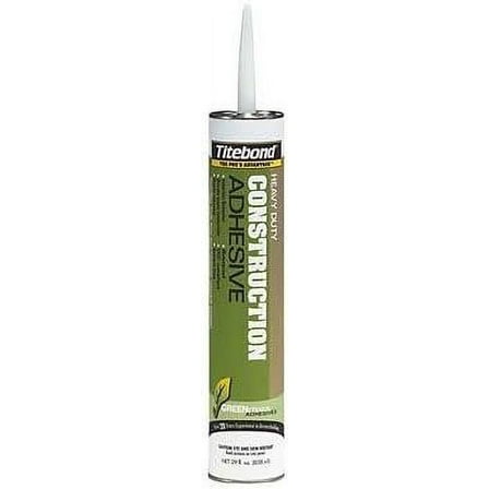 Titebond All Purpose Construction Adhesive Wood, Paneling, Plywood Beige Tube 29 Oz
