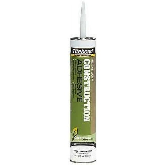 Titebond All Purpose Construction Adhesive Wood, Paneling, Plywood Beige Tube 29 Oz