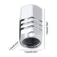 thumbnail image 3 of SNGMN Aluminum Alloy Tire Valve Caps (4-Pack) - Lightweight & Corrosion-Resistant Air Nozzle Covers for Cars, Trucks & Motorcycles, 3 of 7