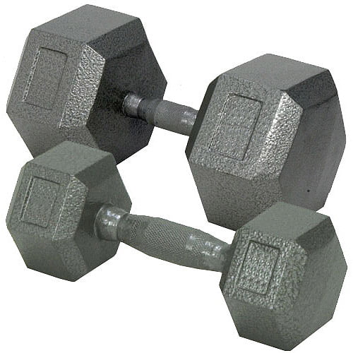 Champion Hex Dumbbell with Ergo Handle 