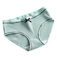 thumbnail image 2 of JUSLIO Womens Underwear Cotton Briefs Comfortable Breathable Soft Panties Green L, 2 of 3