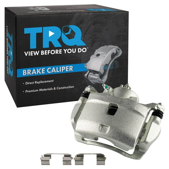 TRQ Front Left Right Brake Caliper w/Bracket Driver Passenger Side Compatible with 2014-2015 Acura ILX 2003-2017 Honda Accord 2013-2021 Civic
